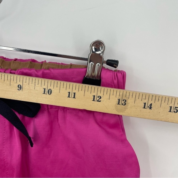 Scotch & Soda maison scotch 'Palm Cove' Pink tapered trousers drawstring Sz M - Picture 8 of 11